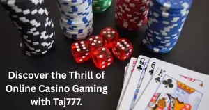 Read more about the article Discover the Thrill of Online Casino Gaming with Taj777